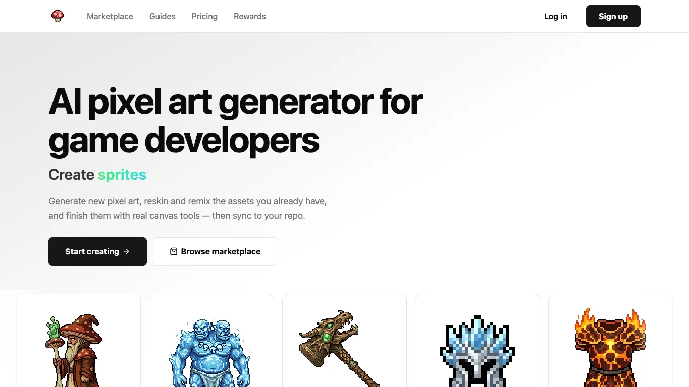 MagicPixel official homepage screenshot