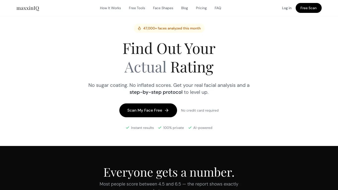 maxxinIQ official homepage screenshot
